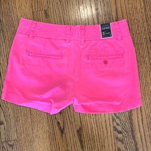 J. Crew Shorts - Brand New, J.Crew Chino Shorts, Hot Pink, Size 0 J. Crew Shorts - Brand New, J.Crew Chino Shorts, Hot Pink, Size 0